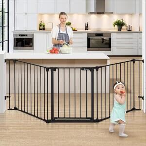 COMOMY 80" Extra Wide Baby/Pet Gate